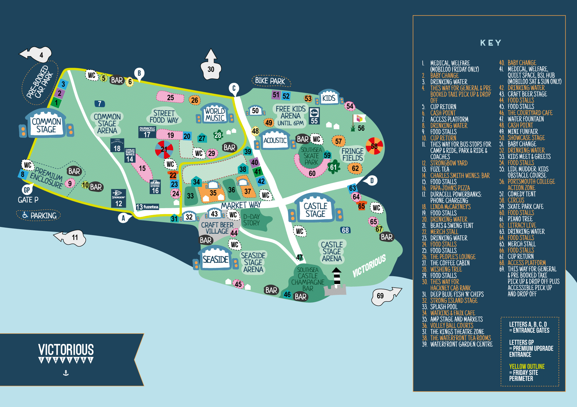 festival site