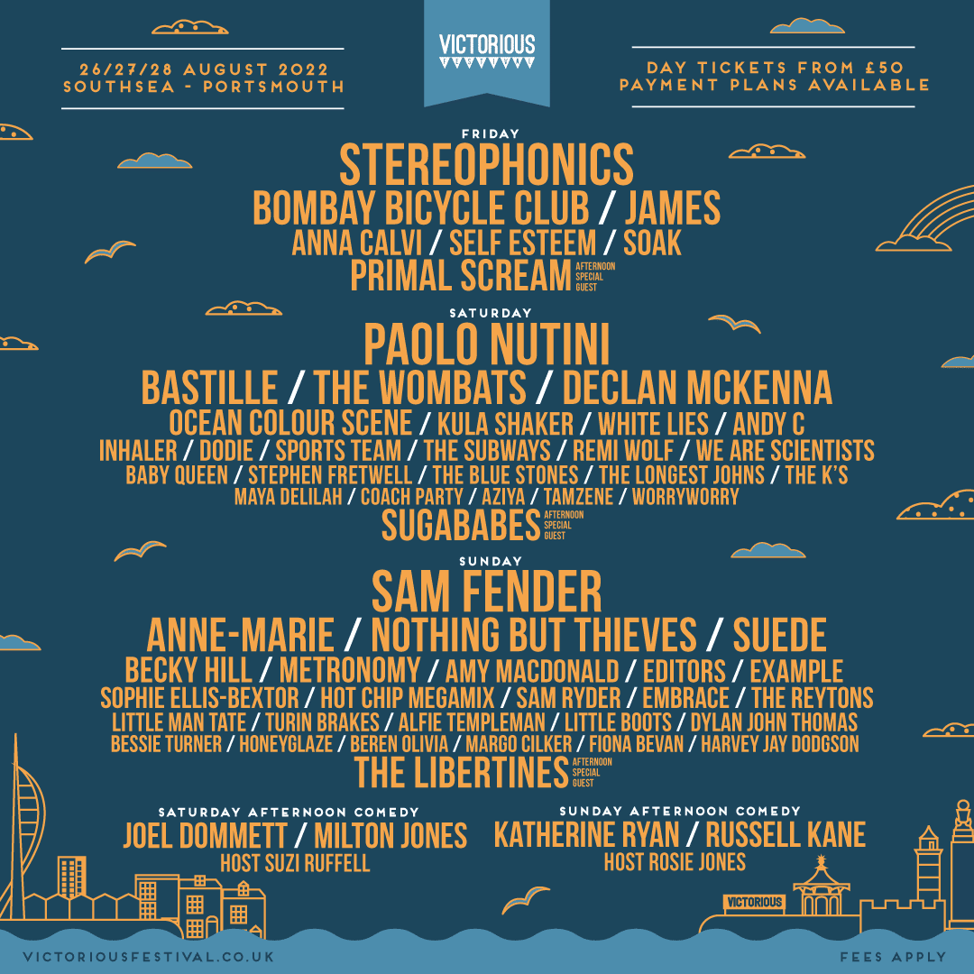 Victorious Festival 2025 Line Up Pdf Download Gussie Karrie