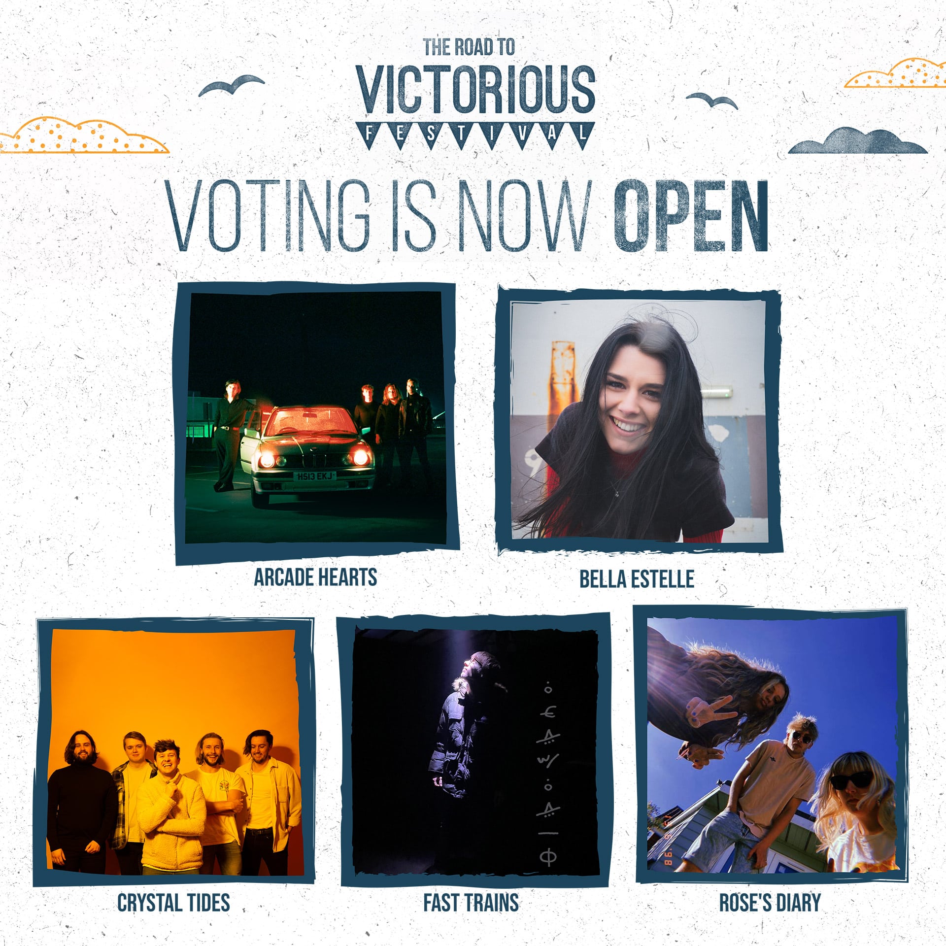 Road To Victorious shortlist announced Victorious Festival